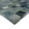 Aqua Mosaics - 5/8" x 5/8" Glass & Stone Mosaics in Steel Gray Frost Textured Stone Blend