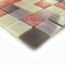 Vicenza Mosaico Glass Tiles USA - 5/8" Blends Film-Faced Sheets in Arbusto Dolce