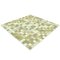Vicenza Mosaico Glass Tiles USA - 5/8" Blends Film-Faced Sheets in Camomila