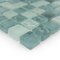 Distinctive Glass Tile - Textured Mosaic Grayscale 12" x 12" Mesh Backed Sheet