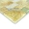 Distinctive Glass - Marble Mosaic 11 5/8" x 11 5/8" Mesh Backed Sheet in Onyx Marble and Light Green Glossy Glass