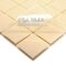 Vicenza Mosaico Glass Tiles USA - Lumina 5/8" Glass Film-Faced Sheets in Pale Peach