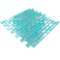 Onix Glass Tiles - GeoGlass Series - Iridescent Blue Bricks