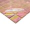 Vicenza Mosaico Glass Tiles USA - Iride 3/4" Glass Film-Faced Sheets in Sweet Melon
