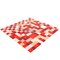Vicenza Mosaico Glass Tiles USA - 3/4" Blends Film-Faced Sheets in Fierce