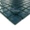 Illusion Glass Tile - 7/8" x 7/8" Glass Mosaic Tile in Steel Blue