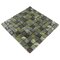 Illusion Glass Tile - 1" x 1" Stone & Glass Mosaic Tile in Wild Forest