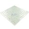 Mosaic Glass Tiles by Vidrepur - Moon Collection 1" x 1" Recycled Glass Tile on 12 3/8" x 12 3/8" Mesh Backed Sheet in Venus