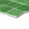 Mosaic Glass Tile by Vidrepur Glass Mosaic Nieblas Collection Recycled Glass Tile Mesh Backed Sheet in Fog Green