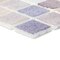 Mosaic Glass Tile by Vidrepur Glass Mosaic Nieblas Collection Recycled Glass Tile Mesh Backed Sheet in Fog Purple