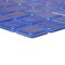 Mosaic Glass Tile by Vidrepur Glass Mosaic Titanium Collection Recycled Glass Tile Mesh Backed Sheet in Brushed Dark Blue Iridescent