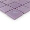 Mosaic Glass Tile by Vidrepur - Essentials Collection 1" x 1" Recycled Glass Tile on 12 1/2" x 12 1/2" Meshed Backed Sheet in Cotton Candy