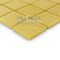 Mosaic Glass Tile by Vidrepur - Essentials Collection 1" x 1" Recycled Glass Tile on 12 1/2" x 12 1/2" Meshed Backed Sheet in Sunburst