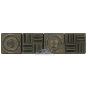 Stellar Tile - Industry - 12" x 3" Ceramic Border Tile in Bronze