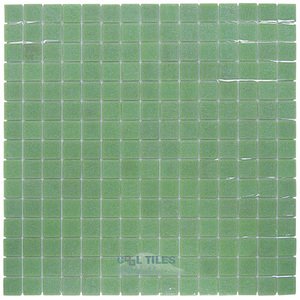 Vicenza Mosaico Glass Tiles USA - Opal 3/4" Glass Film-Faced Sheets in Avellino