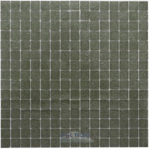 Vicenza Mosaico Glass Tiles USA - Opal 3/4" Glass Film-Faced Sheets in Taranto