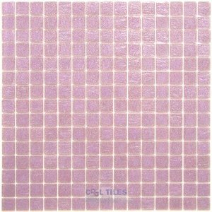 Vicenza Mosaico Glass Tiles USA - Opal 3/4" Glass Film-Faced Sheets in Veneto