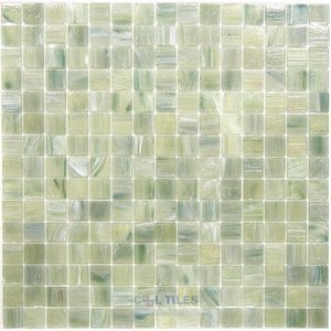 Vicenza Mosaico Glass Tiles USA - Spark 3/4" Glass Film-Faced Sheets in Dante