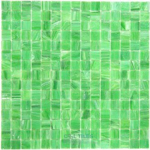 Vicenza Mosaico Glass Tiles USA - Spark 3/4" Glass Film-Faced Sheets in Earnan