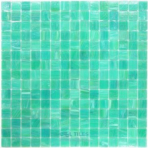 Vicenza Mosaico Glass Tiles USA - Spark 3/4" Glass Film-Faced Sheets in Serge
