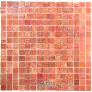 Vicenza Mosaico Glass Tiles USA - Spark 3/4" Glass Film-Faced Sheets in Katina