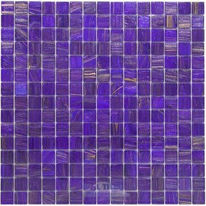 Vicenza Mosaico Glass Tiles USA - Spark 3/4" Glass Film-Faced Sheets in Cytherea