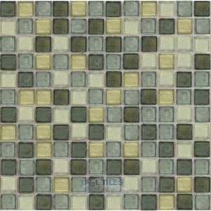 Illusion Glass Tile - Desert Mirage - 1" Mosaic Tile in Palo Verde