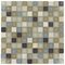 Stellar Tile - Tessera - 1" x 1" Glass & Stone Mosaic Tile in River