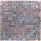 Vicenza Mosaico Glass Tiles USA - Spark 3/4" Glass Film-Faced Sheets in Rocco
