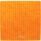 Vicenza Mosaico Glass Tiles USA - Lumina 5/8" Glass Film-Faced Sheets in Orange Morning