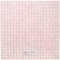 Vicenza Mosaico Glass Tiles USA - Lumina 5/8" Glass Film-Faced Sheets in Pale Pink