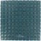Illusion Glass Tile - 7/8" x 7/8" Glass Mosaic Tile in Steel Blue