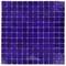 Mosaic Glass Tile by Vidrepur Glass Mosaic Lisos Collection Recycled Glass Tile Mesh Backed Sheet in Blue Ocean