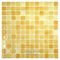 Mosaic Glass Tile by Vidrepur Glass Mosaic Anti-slip Collection Recycled Glass Tile Mesh Backed Sheet in Fog Orange Slip-Resistant