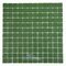 Mosaic Glass Tile by Vidrepur Glass Mosaic Lisos Collection Recycled Glass Tile Mesh Backed Sheet in Dark Green