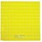 Mosaic Glass Tile by Vidrepur Glass Mosaic Lisos Collection Recycled Glass Tile Mesh Backed Sheet in Yellow