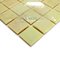 Vicenza Mosaico Glass Tiles USA - Iride 3/4" Glass Film-Faced Sheets in Creamy Oat