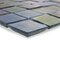 Illusion Glass Tile - Desert Mirage - 1" x 1" Glass Mosaic Tile in Sapphire Buds