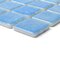 Mosaic Glass Tile by Vidrepur Glass Mosaic Anti-slip Collection Recycled Glass Tile Mesh Backed Sheet in Fog Sky Blue   Slip-Resistant