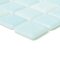 Mosaic Glass Tile by Vidrepur Glass Mosaic Anti-slip Collection Recycled Glass Tile Mesh Backed Sheet in Fog Clear Sky Blue  Slip-Resistant