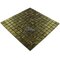 Mosaic Glass Tile by Vidrepur - Arts Collection 1" x 1" Recycled Glass Tile on 12 1/2" x 12 1/2" Mesh Backed Sheet in Midas