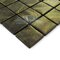 Mosaic Glass Tile by Vidrepur - Arts Collection 1" x 1" Recycled Glass Tile on 12 1/2" x 12 1/2" Mesh Backed Sheet in Midas