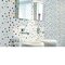 Mosaic Glass Tile by Vidrepur Glass Mosaic Mixes Collection Recycled Glass Tile Clear Film Face Sheet in Joy