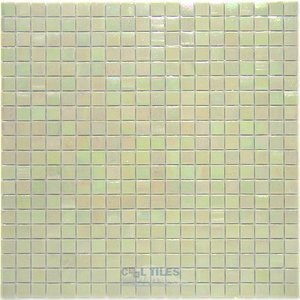Vicenza Mosaico Glass Tiles USA - Phoenix 5/8" Glass Film-Faced Sheets in Enlightenment