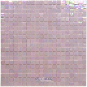 Vicenza Mosaico Glass Tiles USA - Phoenix 5/8" Glass Film-Faced Sheets in Toasted