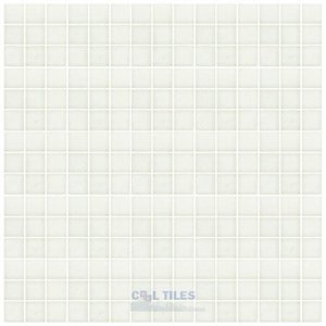 Vicenza Mosaico Glass Tiles USA - Opal 3/4" Glass Film-Faced Sheets in Teano