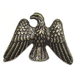 Eagle Knob in Antique Matte Silver