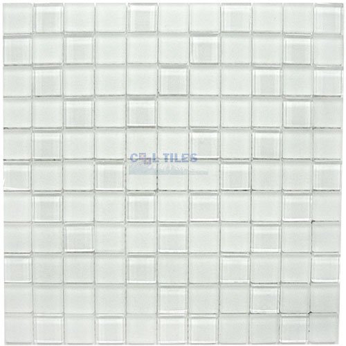 1" Color Block Snow 12" x 12" Mesh Backed Sheet