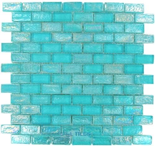 Iridescent Blue Bricks