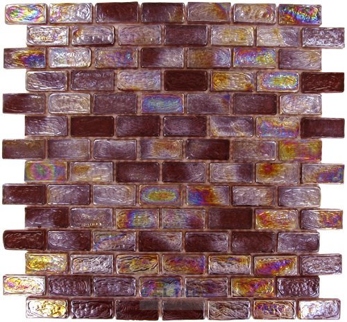 Iridescent Brown Bricks